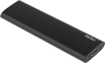 ���������� SSD Netac USB-C 2TB NT01ZSLIM-002T-32BK Z Slim ������