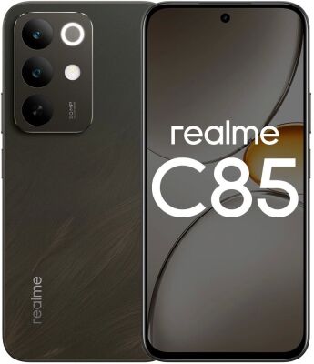 �������� Realme RMX5566 C85 256Gb 8Gb �����-����� �������� 3G 4G 2Sim 6.8" 720x1570 Android 15 50Mpix 802.11 a/b/g/n/ac NFC GPS GSM900/1800 GSM1900 Protect microSD max2048Gb