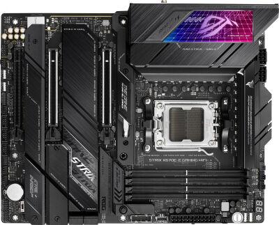 ����������� ����� Asus ROG STRIX X670E-E GAMING WIFI Socket AM5 AMD X670 4xDDR5 ATX AC`97 8ch(7.1) 2.5Gg RAID+HDMI+DP