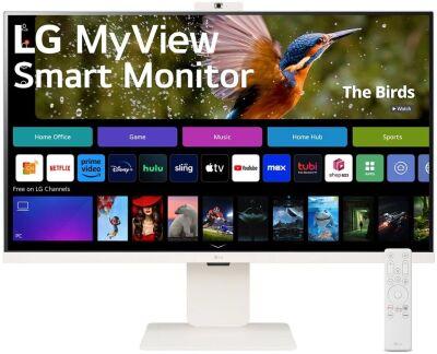 ������� LG 31.5" MyView 32SR85U-W ����� IPS LED 16:9 HDMI M/M Cam ������� HAS 400cd 178��/178�� 3840x2160 60Hz 4K USB 7.7��