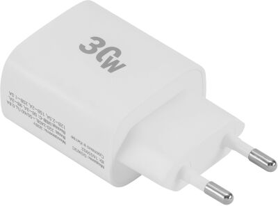 ������� ���./����. Digma DGW3C 30W 3A (PD) USB-C ������������� ����� (DGW3C0F010WH)
