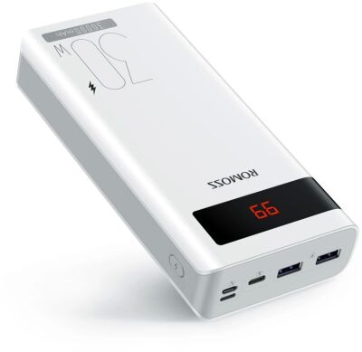 ��������� ����������� Romoss Sense8PS Pro 30000mAh QC3.0/PD3.0 5A ����� (6936857200963)