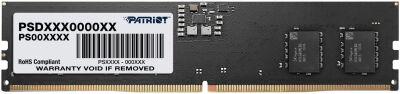 ������ DDR5 8GB 5600MHz Patriot PSD58G560041 Signature RTL PC5-44800 CL46 DIMM 288-pin 1.1� single rank Ret