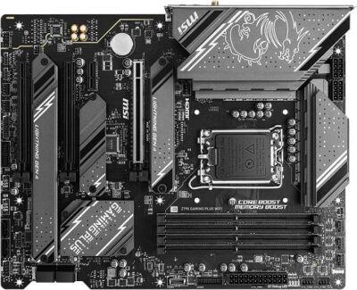����������� ����� MSI Z790 GAMING PLUS WIFI Soc-1700 Intel Z790 4xDDR5 ATX AC`97 8ch(7.1) 2.5Gg RAID+HDMI+DP