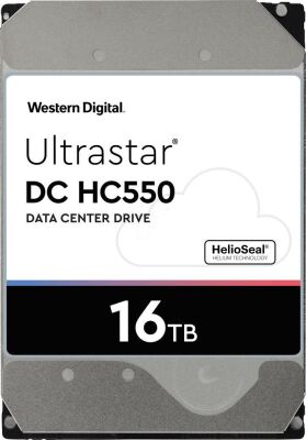   SATA 16TB 7200RPM 6GB/S 512MB DC HC550 WUH721816ALE6L4_0F38466 WESTERN DIGITAL