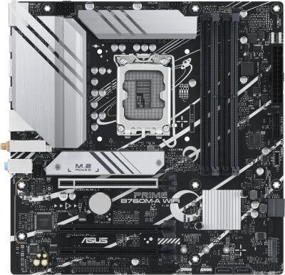 ����������� ����� Asus PRIME B760M-A WIFI Soc-1700 Intel B760 4xDDR5 mATX AC`97 8ch(7.1) 2.5Gg RAID+HDMI+DP