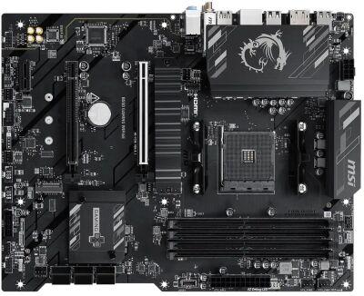 ����������� ����� MSI B550 GAMING WIFI6E Soc-AM4 AMD B550 4xDDR4 ATX AC`97 8ch(7.1) GbLAN RAID+HDMI+DP