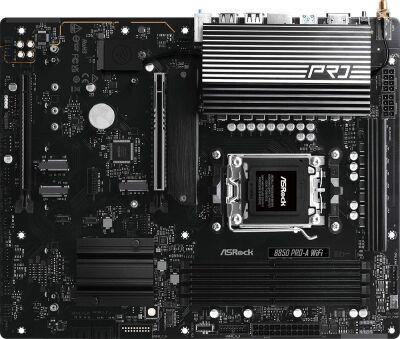 ����������� ����� Asrock B850 PRO-A WIFI Socket AM5 AMD B850 4xDDR5 ATX AC`97 8ch(7.1) 2.5Gg RAID+HDMI