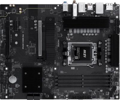 ����������� ����� MSI PRO B850-S WIFI6E Socket AM5 AMD B850 4xDDR5 ATX AC`97 8ch(7.1) 2.5Gg RAID+HDMI+DP