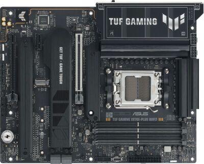 ����������� ����� Asus TUF GAMING X870E-PLUS WIFI7 Socket AM5 AMD X870E 4xDDR5 ATX AC`97 8ch(7.1) 2.5Gg RAID+HDMI
