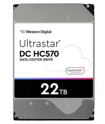   SATA 22TB 7200RPM 6GB / S 512MB DC HC570 WUH722222ALE6L4 0F48155 WESTERN DIGITAL 
