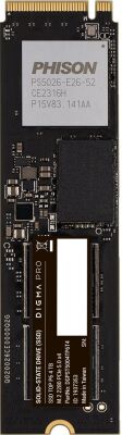 ���������� SSD Digma Pro PCIe 5.0 x4 4TB DGPST5004TP6T4 Top P6 M.2 2280