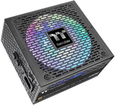 ���� ������� Thermaltake ATX 650W Toughpower GF1 ARGB 80+ gold (20+4pin) APFC 140mm fan color LED 9xSATA Cab Manag RTL
