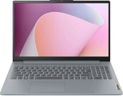 ������� Lenovo IdeaPad Slim 3 15AMN8 Ryzen 5 7520U 16Gb SSD512Gb AMD Radeon 610M 15.6" IPS FHD (1920x1080) ��� �� grey WiFi BT Cam (82XQ00N7PS)