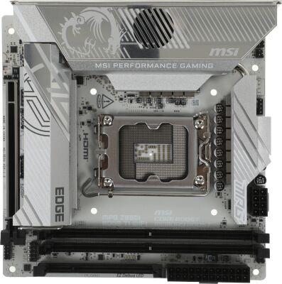 ����������� ����� MSI MPG Z890I EDGE TI WIFI Soc-1851 Intel Z890 2xDDR5 mini-ITX AC`97 8ch(7.1) 5Gigabit RAID+HDMI