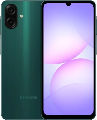�������� Samsung SM-A075F Galaxy A07 128Gb 6Gb ������� �������� 3G 4G 2Sim 6.7" 720x1600 Android 15 50Mpix 802.11 a/b/g/n/ac GPS GSM900/1800 GSM1900 Protect microSD max2048Gb