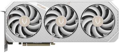 ���������� Zotac PCI-E 5.0 RTX 5080 SOLID OC WHITE ED NVIDIA GeForce RTX 5080 16Gb 256bit GDDR7 2640/30000 HDMIx1 DPx3 HDCP Ret