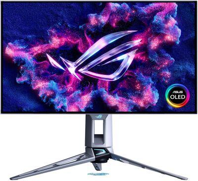 ������� Asus 26.5" ROG Swift PG27AQWP-W ������-����� WOLED LED 16:9 HDMI ��������� HAS Piv 1500000:1 1500cd 178��/178�� 2560x1440 540Hz FreeSync Premium Pro DP 2K USB 7.04��