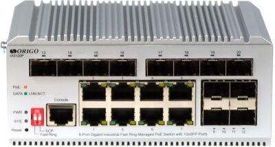 ���������� Origo OI3120P/185W OI3120P/185W/A1A (L2) 8x1����/� 12SFP 8PoE+ 185W �����������