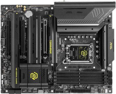 ����������� ����� MSI MAG Z890 TOMAHAWK WIFI Soc-1851 Intel Z890 4xDDR5 ATX AC`97 8ch(7.1) 5Gigabit RAID+HDMI