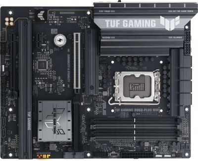 ����������� ����� Asus TUF GAMING B860-PLUS WIFI Soc-1851 Intel B860 4xDDR5 ATX AC`97 8ch(7.1) 2.5Gg RAID+HDMI+DP