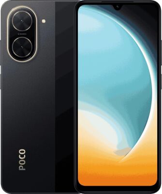 �������� Xiaomi Poco C71 128Gb 4Gb ������ �������� 3G 4G 2Sim 6.88" 720x1640 Android 15 Go 32Mpix 802.11 a/b/g/n/ac GPS GSM1900 FM A-GPS microSD max2048Gb