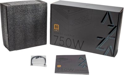 ���� ������� Azza ATX 750W PSAZ-750G 80+ gold (20+4pin) APFC 120mm fan 6xSATA Cab Manag RTL