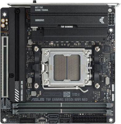 ����������� ����� Asus TUF GAMING B850I WIFI NEO Socket AM5 AMD B850 2xDDR5 mini-ITX AC`97 8ch(7.1) 2.5Gg RAID+HDMI+DP