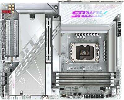 ����������� ����� Gigabyte Z890 AORUS PRO ICE Soc-1851 Intel Z890 4xDDR5 ATX AC`97 8ch(7.1) 5Gigabit RAID
