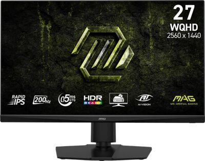 ������� MSI 27" Mag 272QPF E20 ������ IPS LED 16:9 HDMI ����������� HAS Piv 300cd 178��/178�� 2560x1440 200Hz DP WQ 6.2��