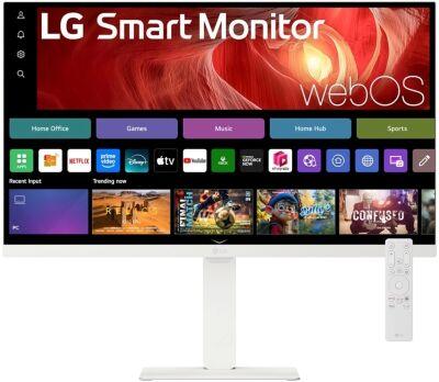 ������� LG 31.5" 32U850SA-W ����� IPS LED 16:9 HDMI M/M Cam ������� HAS 1000:1 400cd 178��/178�� 3840x2160 60Hz 4K USB 7.7��
