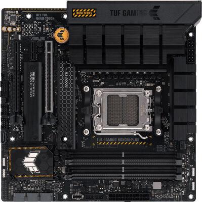 ����������� ����� Asus TUF GAMING B650M-PLUS Socket AM5 AMD B650 4xDDR5 mATX AC`97 8ch(7.1) 2.5Gg RAID+HDMI+DP