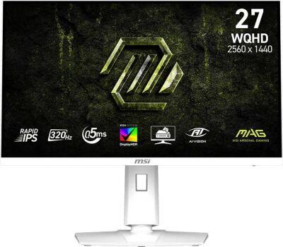 ������� MSI 27" Mag 274QRFW X32 ����� IPS LED 16:9 HDMI ������� HAS Piv 300cd 178��/178�� 2560x1440 320Hz DP Quad 2K (1440p) 6.7��