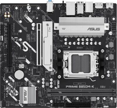 ����������� ����� Asus PRIME B850M-K Socket AM5 AMD B850 2xDDR5 mATX AC`97 8ch(7.1) 2.5Gg RAID+HDMI+DP