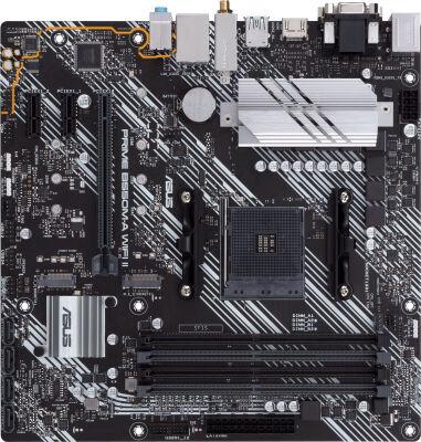 ����������� ����� Asus PRIME B550M-A WIFI II Soc-AM4 AMD B550 4xDDR4 mATX AC`97 8ch(7.1) GbLAN RAID+VGA+DVI+HDMI