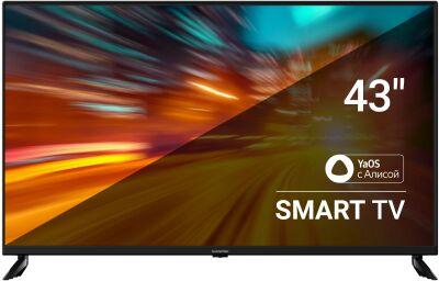��������� LED SunWind 43" SUN-LED43XU400 ������.�� ������ 4K Ultra HD 60Hz DVB-T DVB-T2 DVB-C DVB-S DVB-S2 USB WiFi Smart TV