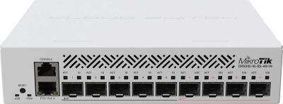 ���������� MikroTik CRS310-1G-5S-4S+IN (L3) 1x1����/� 5SFP 4SFP+ 1PoE �����������