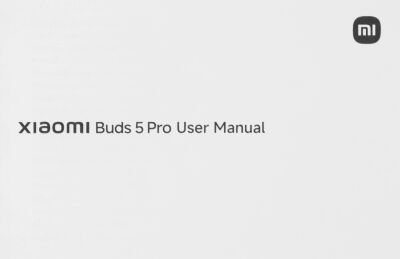 ��������� ��������������� Xiaomi Buds 5 Pro BT ����� ������������ bluetooth � ����� �������� (BHR9642GL)