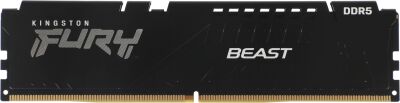 ������ DDR5 8GB 5600MHz Kingston KF556C36BBE-8 Fury Beast Black RTL Gaming PC5-44800 CL36 DIMM 288-pin 1.25� single rank � ���������� Ret
