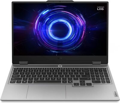 ������� Lenovo LOQ 15IRX10 Core i7 14700HX 16Gb SSD512Gb NVIDIA GeForce RTX 5060 8Gb 15.6" IPS FHD (1920x1080) ��� �� grey WiFi BT Cam (83JE00YLPS)