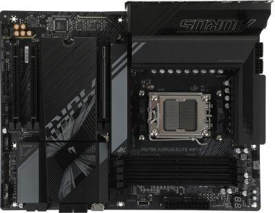 ����������� ����� Gigabyte X870E AORUS ELITE WIFI7 Socket AM5 AMD X870E 4xDDR5 ATX AC`97 8ch(7.1) 2.5Gg RAID+HDMI
