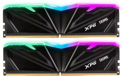 ������ DDR5 2x16GB 6000MHz A-Data AX5U6000C3016G-DTAMRBK XPG Armax RGB RTL Gaming PC5-48000 CL30 DIMM UDIMM ECC 288-pin 1.4� kit single rank � ���������� Ret