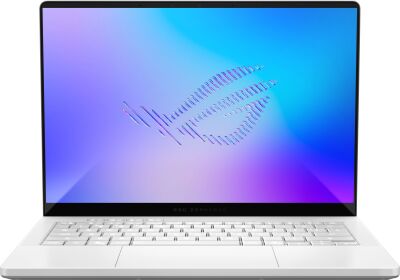 ������� Asus ROG Zephyrus G14 GU405AW-SY024W Core Ultra 9 386H 32Gb SSD1Tb NVIDIA GeForce RTX5080 16Gb 14" OLED 3K (2880x1800) Windows 11 Home white WiFi BT Cam Bag (90NR0P83-M000Y0)