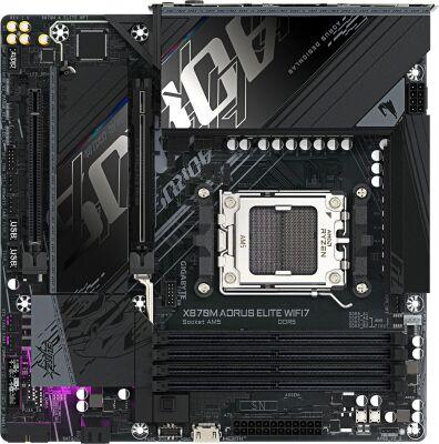 ����������� ����� Gigabyte X870M AORUS ELITE WIFI7 Socket AM5 AMD X870 4xDDR5 mATX AC`97 8ch(7.1) 2.5Gg RAID+HDMI