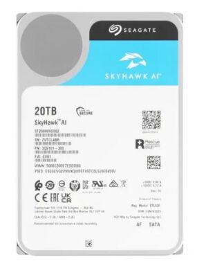   SATA 20TB 7200RPM 6GB/S 256MB ST20000VE002 SEAGATE