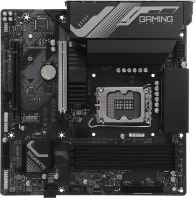 ����������� ����� Gigabyte B760M GAMING X WIFI6E GEN5 Soc-1700 Intel B760 4xDDR5 mATX AC`97 8ch(7.1) 2.5Gg RAID+HDMI+DP