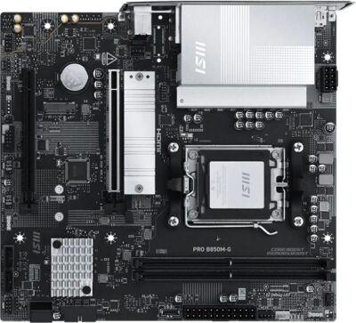 ����������� ����� MSI PRO B850M-G Socket AM5 AMD B850 2xDDR5 mATX AC`97 8ch(7.1) 5Gigabit RAID+HDMI+DP
