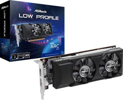 ���������� Asrock PCI-E 4.0 A310 LP 4G INTEL ARC A310 4Gb 64bit GDDR6 2000/15500 HDMIx1 DPx1 HDCP Ret low profile