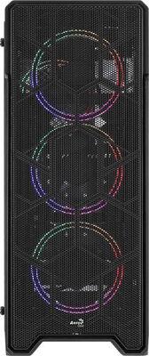 ������ Aerocool Ore Saturn FRGB-G-BK-v1 ������ ��� �� ATX 3x120mm 2xUSB2.0 1xUSB3.0 audio bott PSU