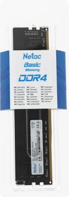 ������ DDR4 16Gb 3200MHz Netac NTBSD4P32SP-16 Basic RTL PC4-25600 CL16 DIMM 288-pin 1.35� single rank Ret